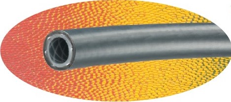 180-08300-SIL: 1/2" ID, Opaque Silver Jacketed Braided Hose, 300' Spool